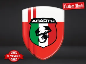 Fiat Abarth Windschutzaufkleber Auto Edition Racing Professionell